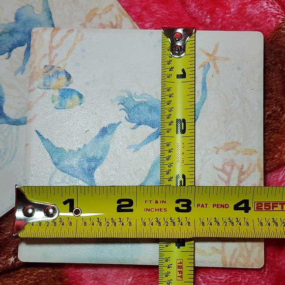 Thirstystone 2 Piece Under The Sea Mermaid Coaster Set - Picture 8 of 8